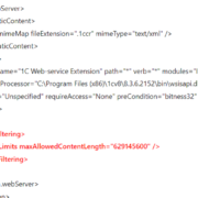 Eroare 404 la introducerea configurației în stocare.